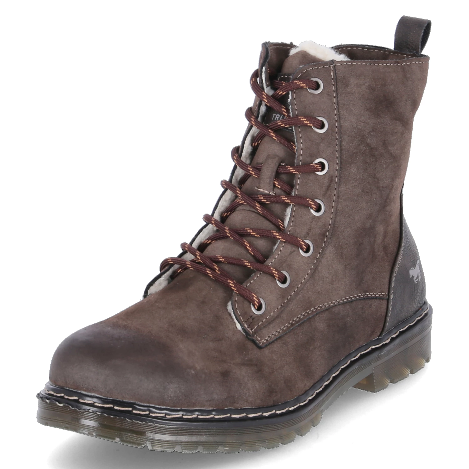 Mustang Schnürboots - Braun 4 Mustang Schnürboots - Braun – Bild 2