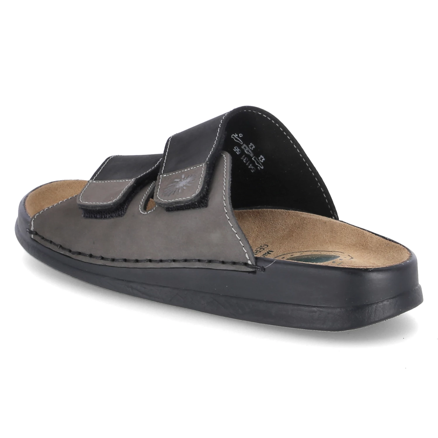 Helix Pantoletten - Schwarz-grafit 5 Helix Pantoletten - Schwarz-grafit – Bild 3