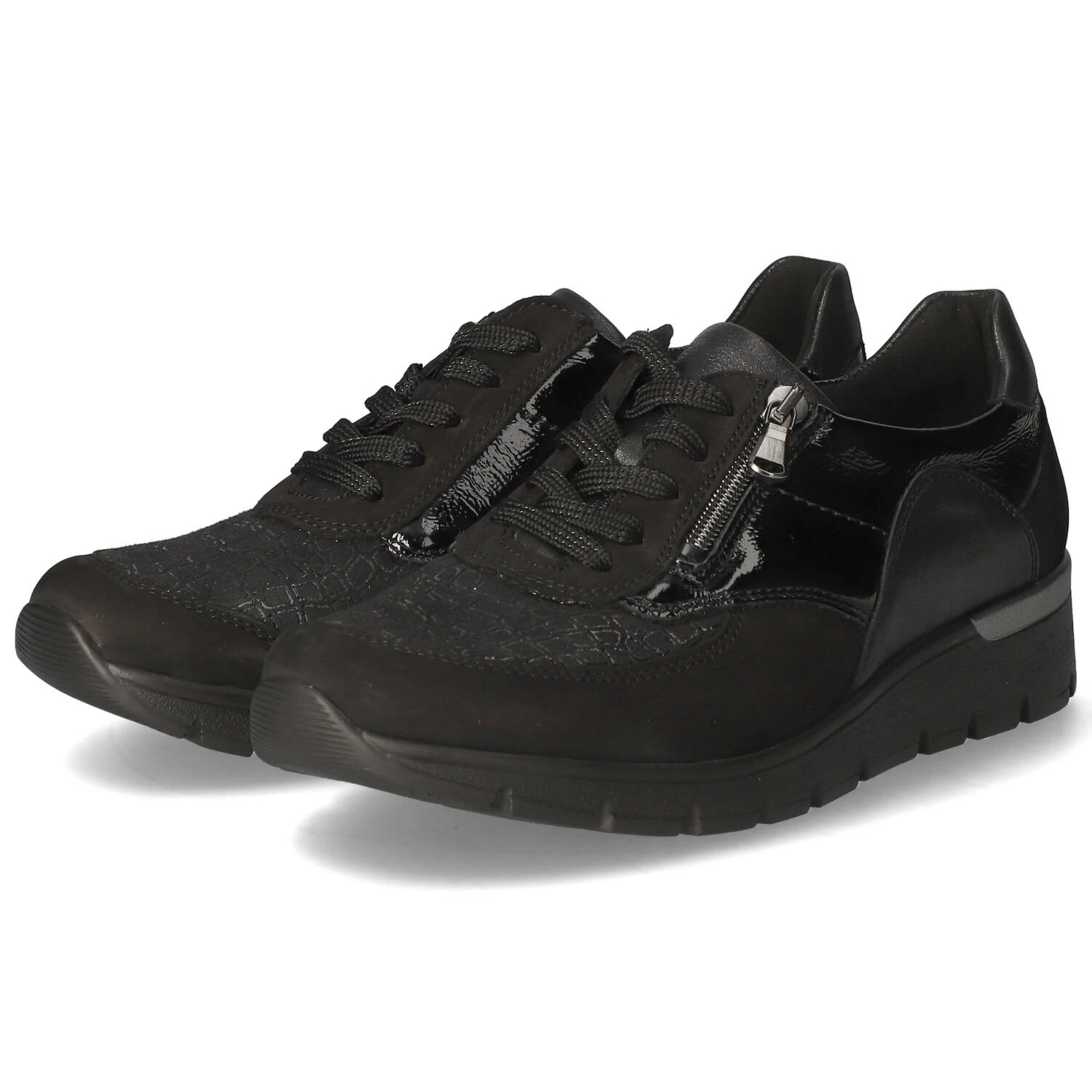 WALDLÄUFER Low Sneaker - Bronx Taip Schwarz 3 WALDLÄUFER Low Sneaker - Bronx Taip Schwarz