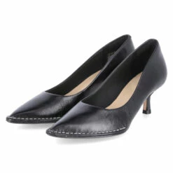 Clarks Pumps THORNA55 COURT - Black Leather