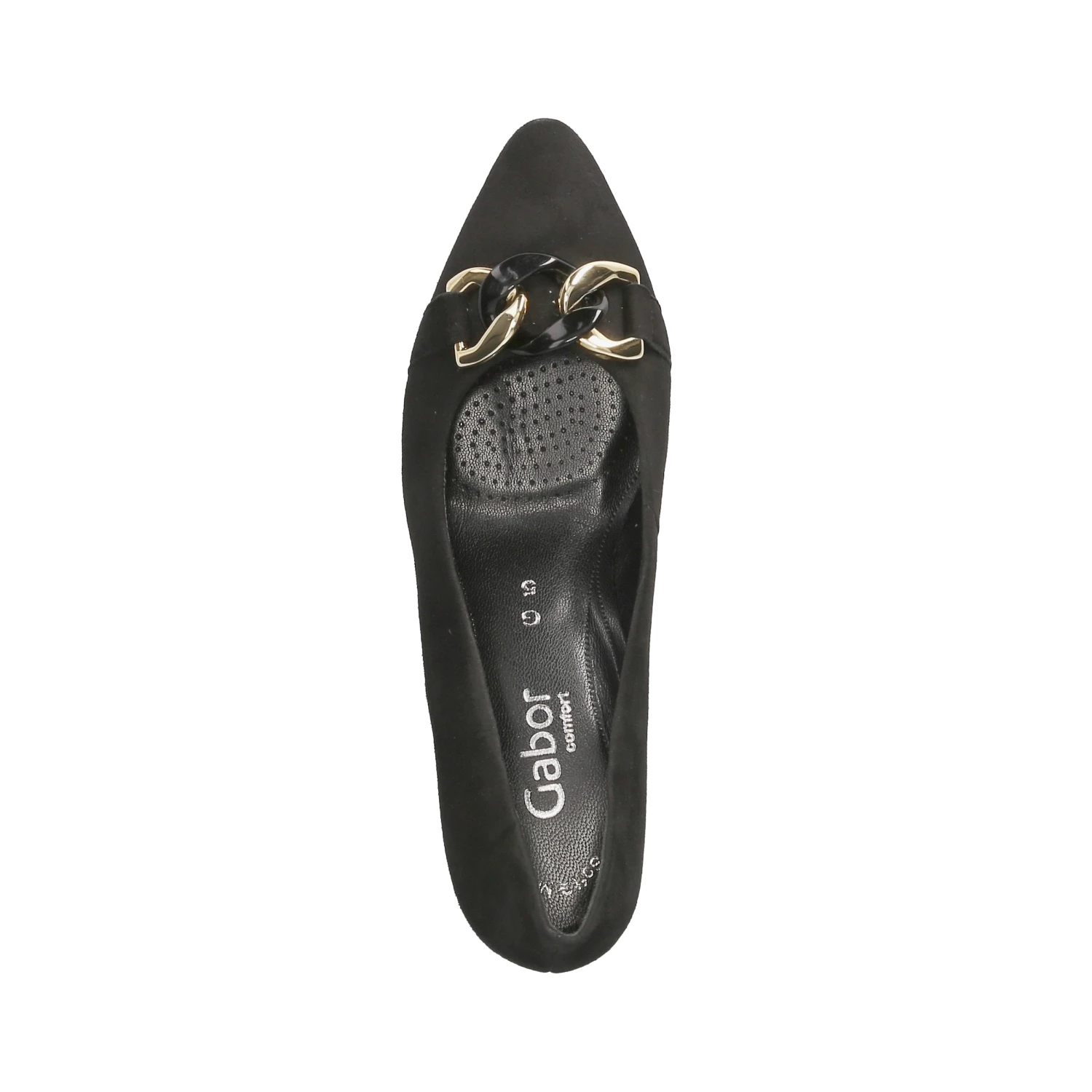 Gabor Pumps - Schwarz (uni+gold) 8 Gabor Pumps - Schwarz (uni+gold) – Bild 6