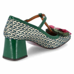 Chie Mihara T-Steg-Pumps VOLETE - Petrol Green 12 Chie Mihara T-Steg-Pumps VOLETE - Petrol Green -GEBRUEDER GOETZ Verkäufe 2237910000 4