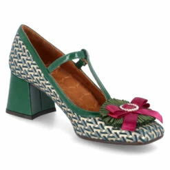 Chie Mihara T-Steg-Pumps VOLETE - Petrol Green 13 Chie Mihara T-Steg-Pumps VOLETE - Petrol Green -GEBRUEDER GOETZ Verkäufe 2237910000 5
