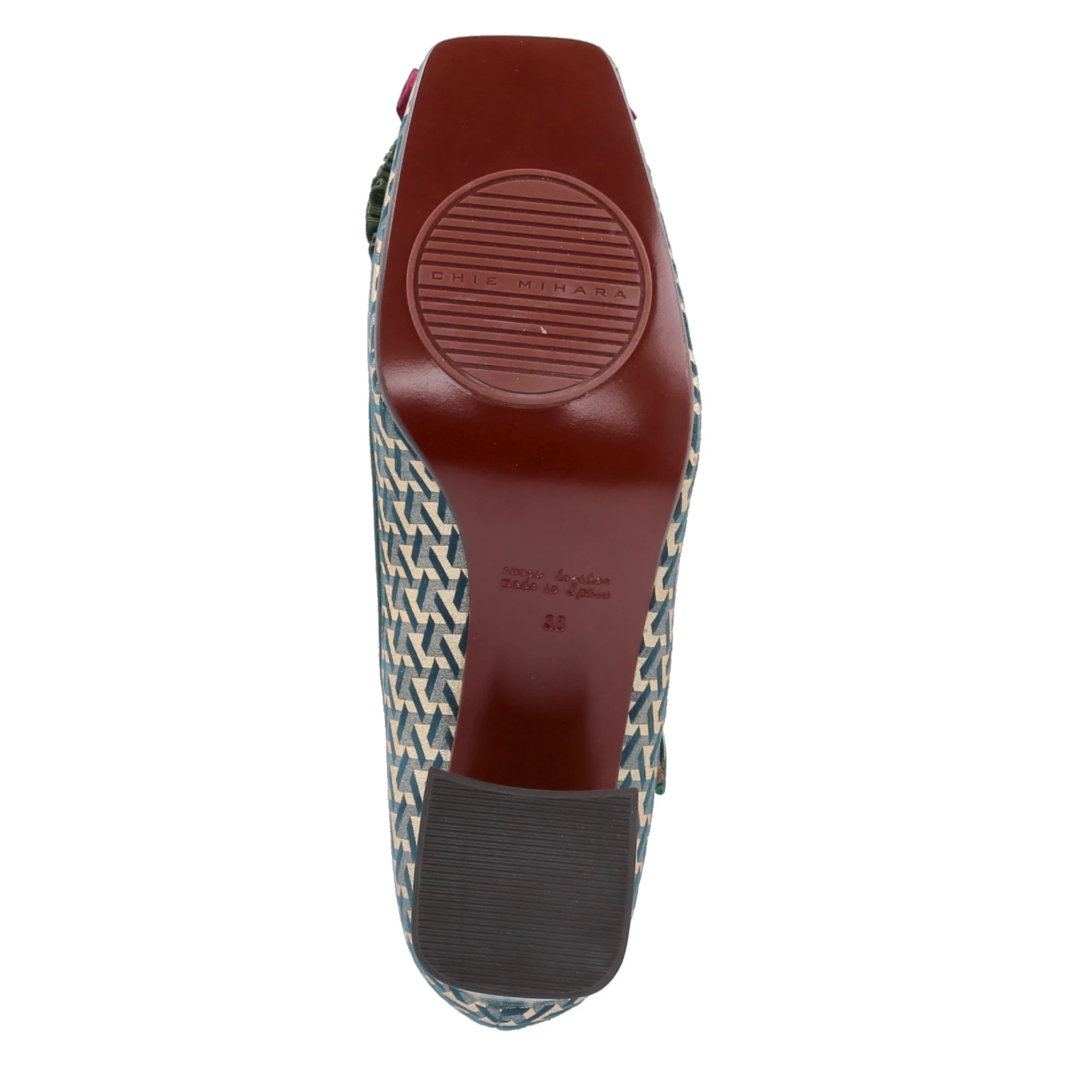 Chie Mihara T-Steg-Pumps VOLETE - Petrol Green 9 Chie Mihara T-Steg-Pumps VOLETE - Petrol Green – Bild 7