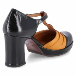 Chie Mihara T-Steg-Pumps DAJUD - Negro Ocre Testa -GEBRUEDER GOETZ Verkäufe 2240970000 4
