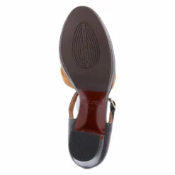 Chie Mihara T-Steg-Pumps DAJUD - Negro Ocre Testa -GEBRUEDER GOETZ Verkäufe 2240970000 7