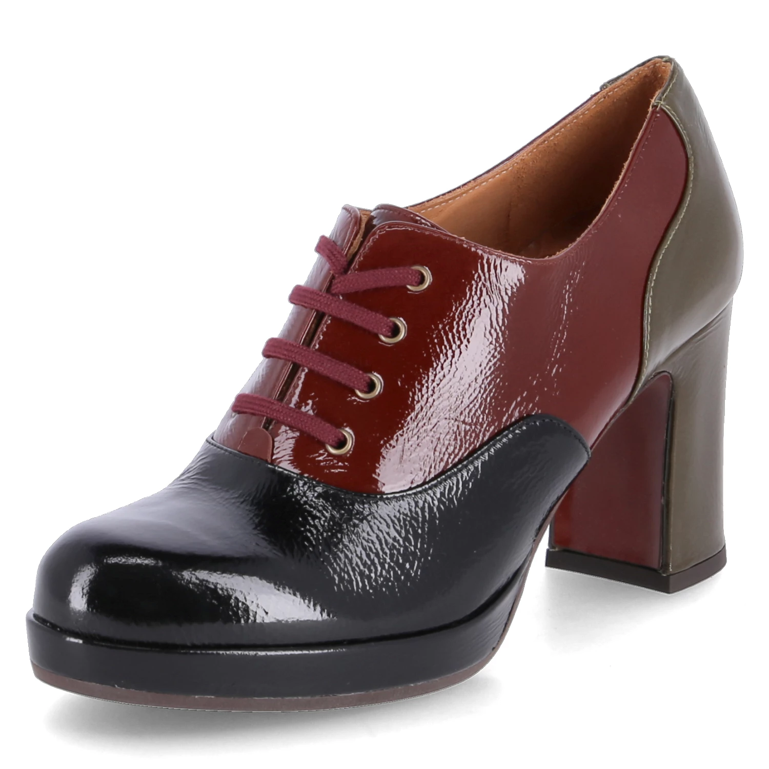 Chie Mihara Schnürpumps DALOO - Negro, Testa, Hunt 4 Chie Mihara Schnürpumps DALOO - Negro, Testa, Hunt – Bild 2