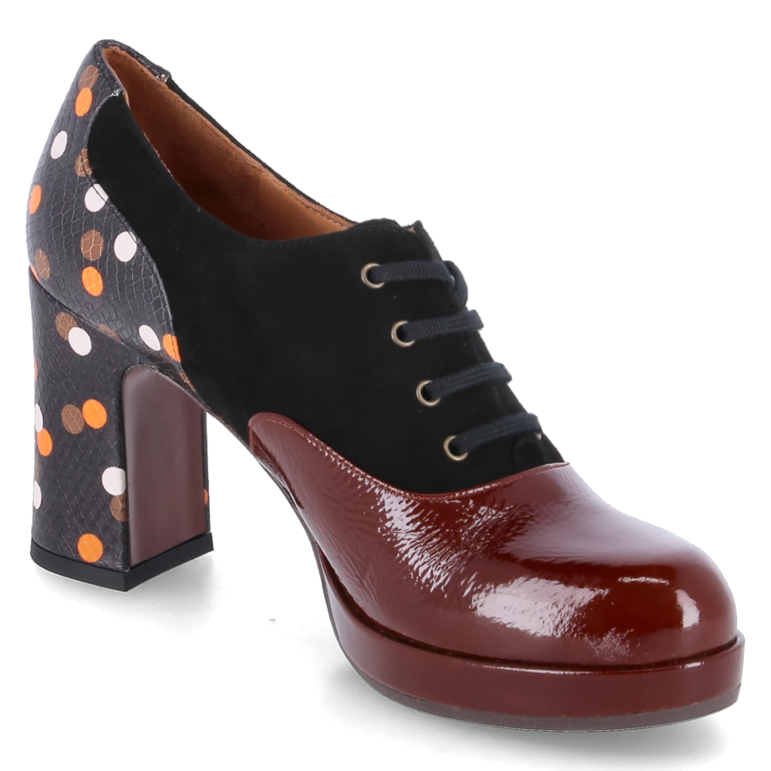 Chie Mihara Schnürpumps DALOO - Testa, Negro, Negro 7 Chie Mihara Schnürpumps DALOO - Testa, Negro, Negro – Bild 5