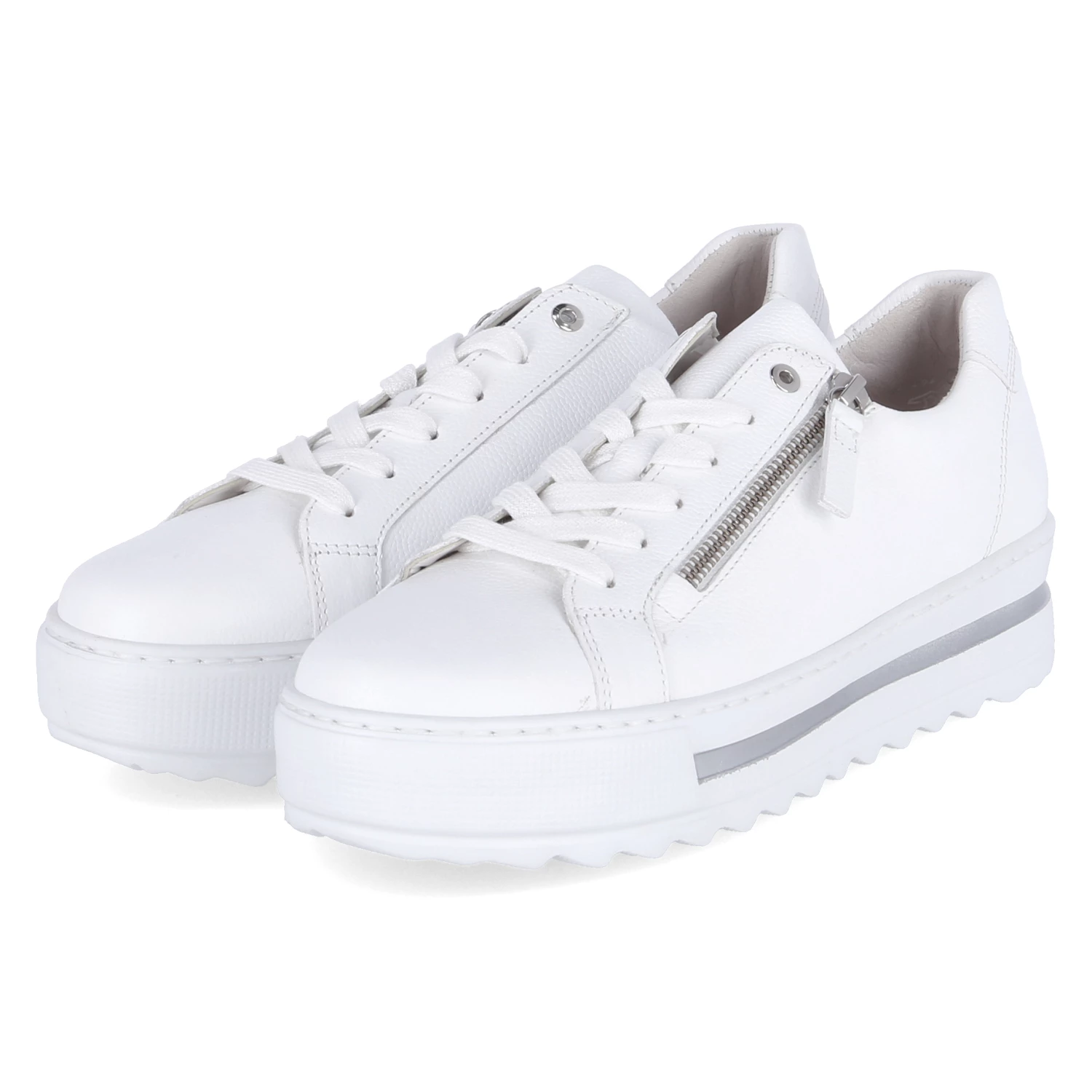 Gabor Low Sneaker - Weiss 3 Gabor Low Sneaker - Weiss