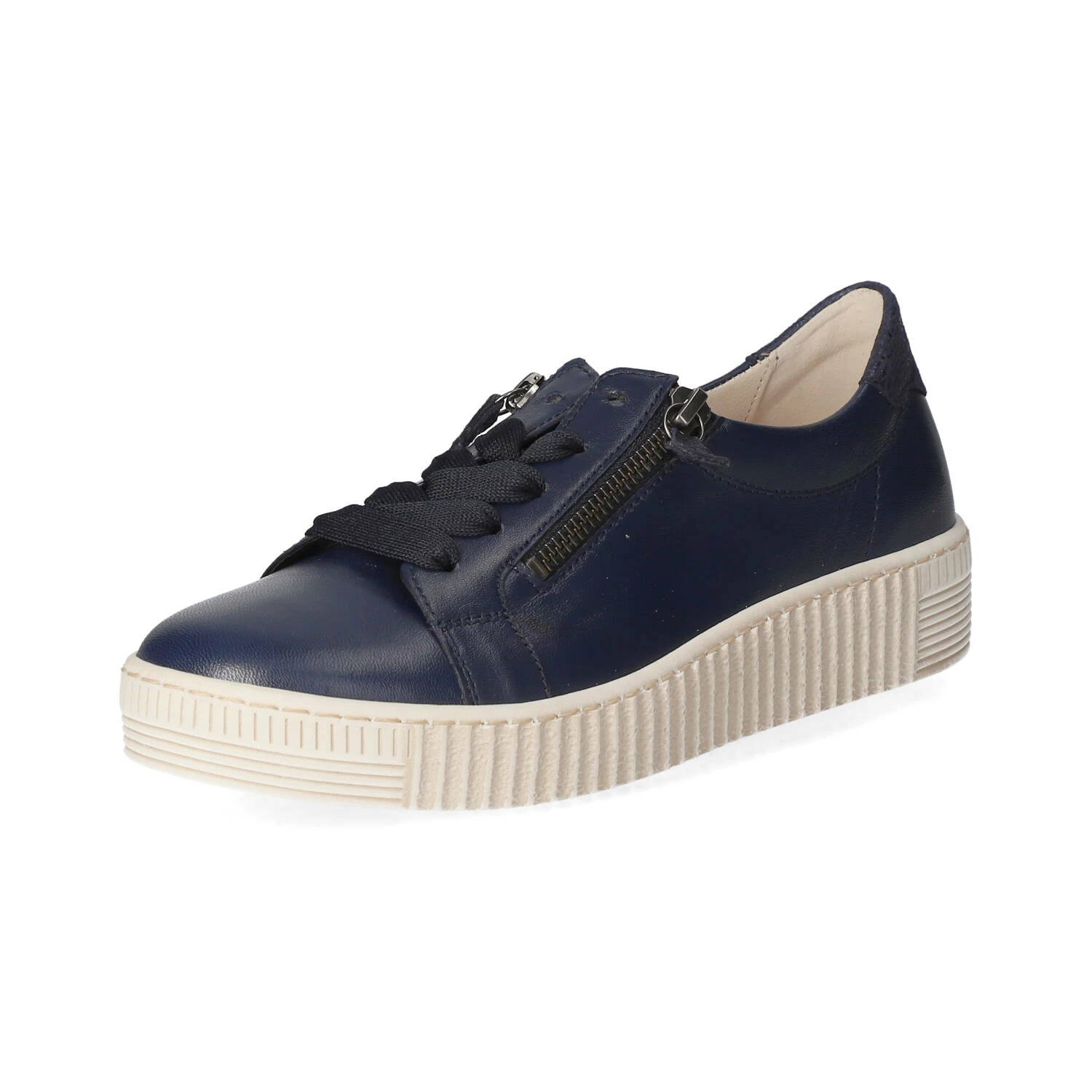 Gabor Low Sneaker - Marine (beige) 4 Gabor Low Sneaker - Marine (beige) – Bild 2