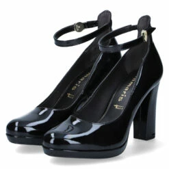 Tamaris Spangenpumps - Black Patent