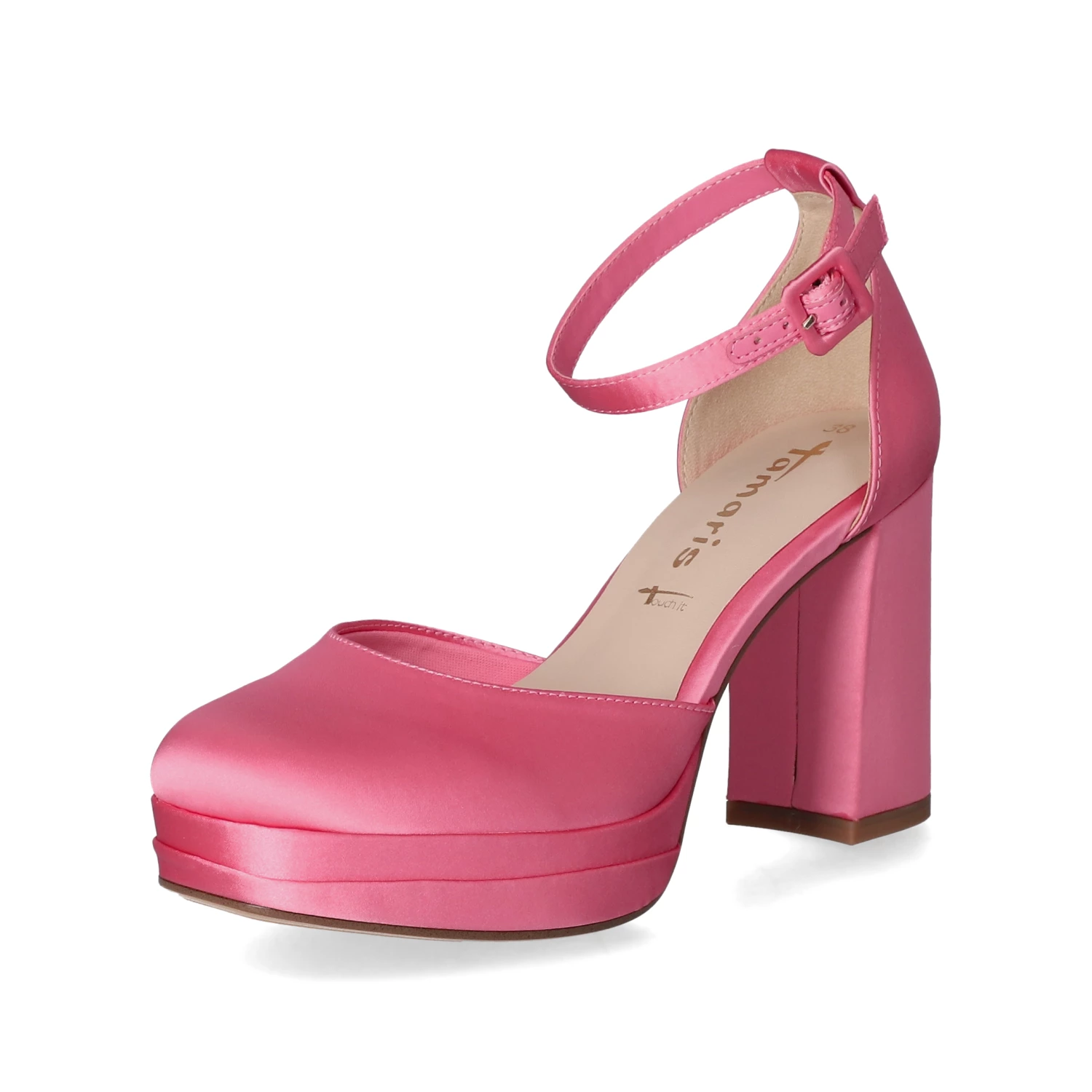 Tamaris Plateau-Pumps - Candy Satin 4 Tamaris Plateau-Pumps - Candy Satin – Bild 2
