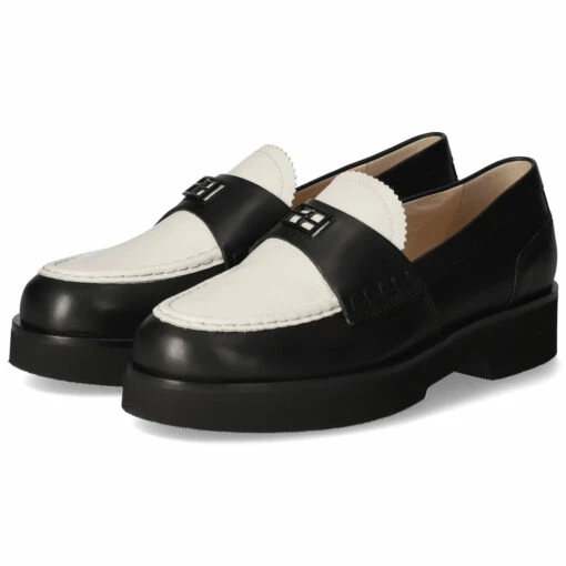 HÖGL Loafer - Schwarz/weiß 4 HÖGL Loafer - Schwarz/weiß -GEBRUEDER GOETZ Verkäufe 2470910000 1