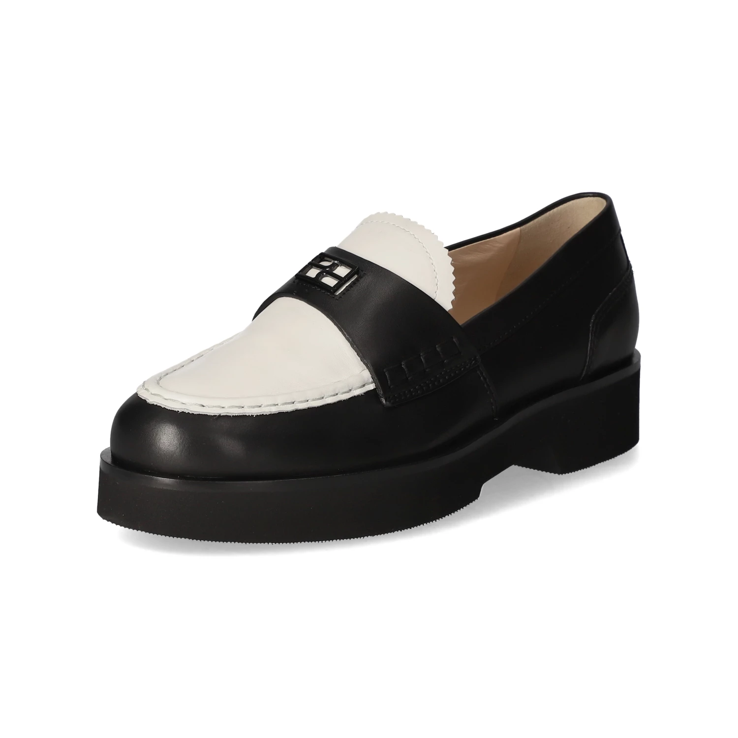HÖGL Loafer - Schwarz/weiß 4 HÖGL Loafer - Schwarz/weiß – Bild 2
