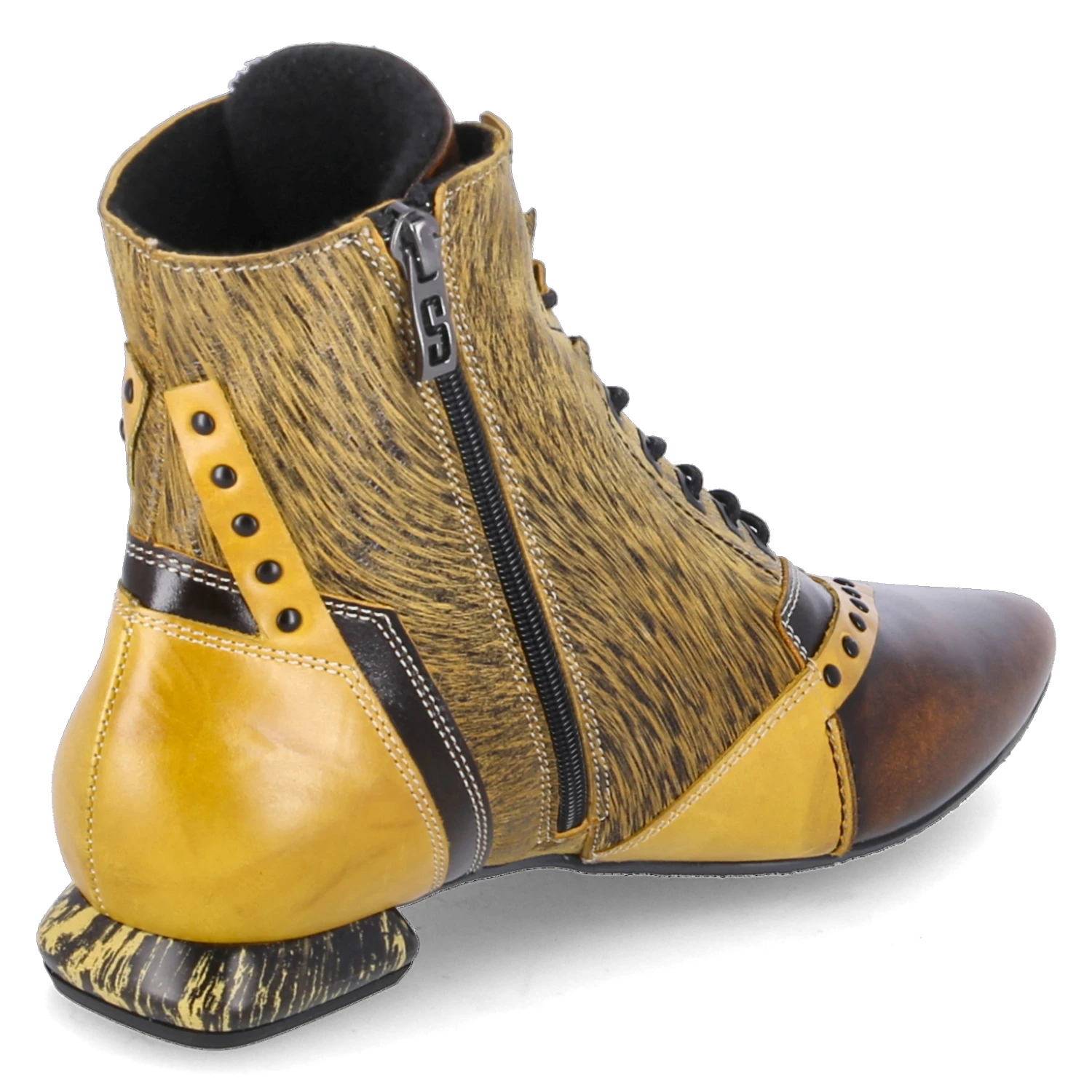 Stiefeletten - Gelb 6 Stiefeletten - Gelb – Bild 4