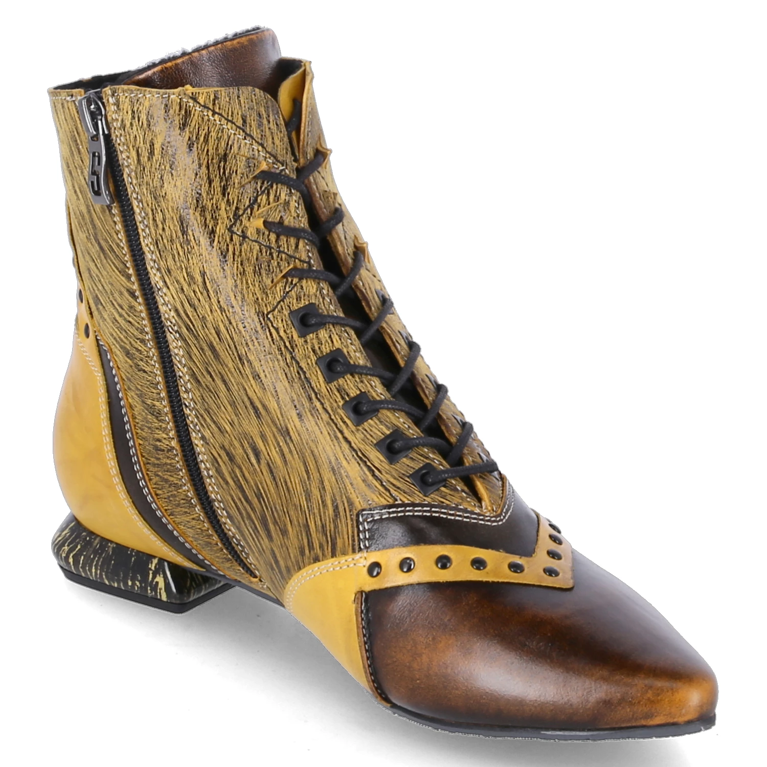 Stiefeletten - Gelb 7 Stiefeletten - Gelb – Bild 5