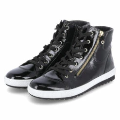Gabor Stiefeletten - Schwarz/gold(weiss