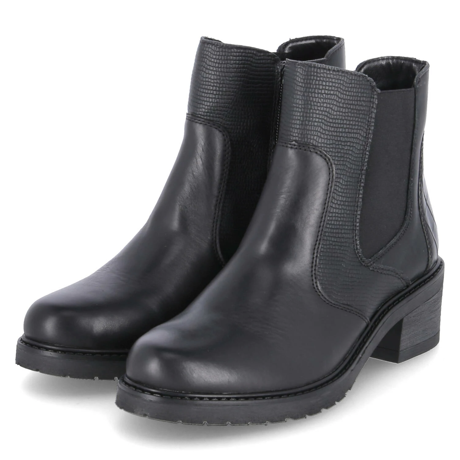 Remonte Chelsea Boots - Schwarz 3 Remonte Chelsea Boots - Schwarz