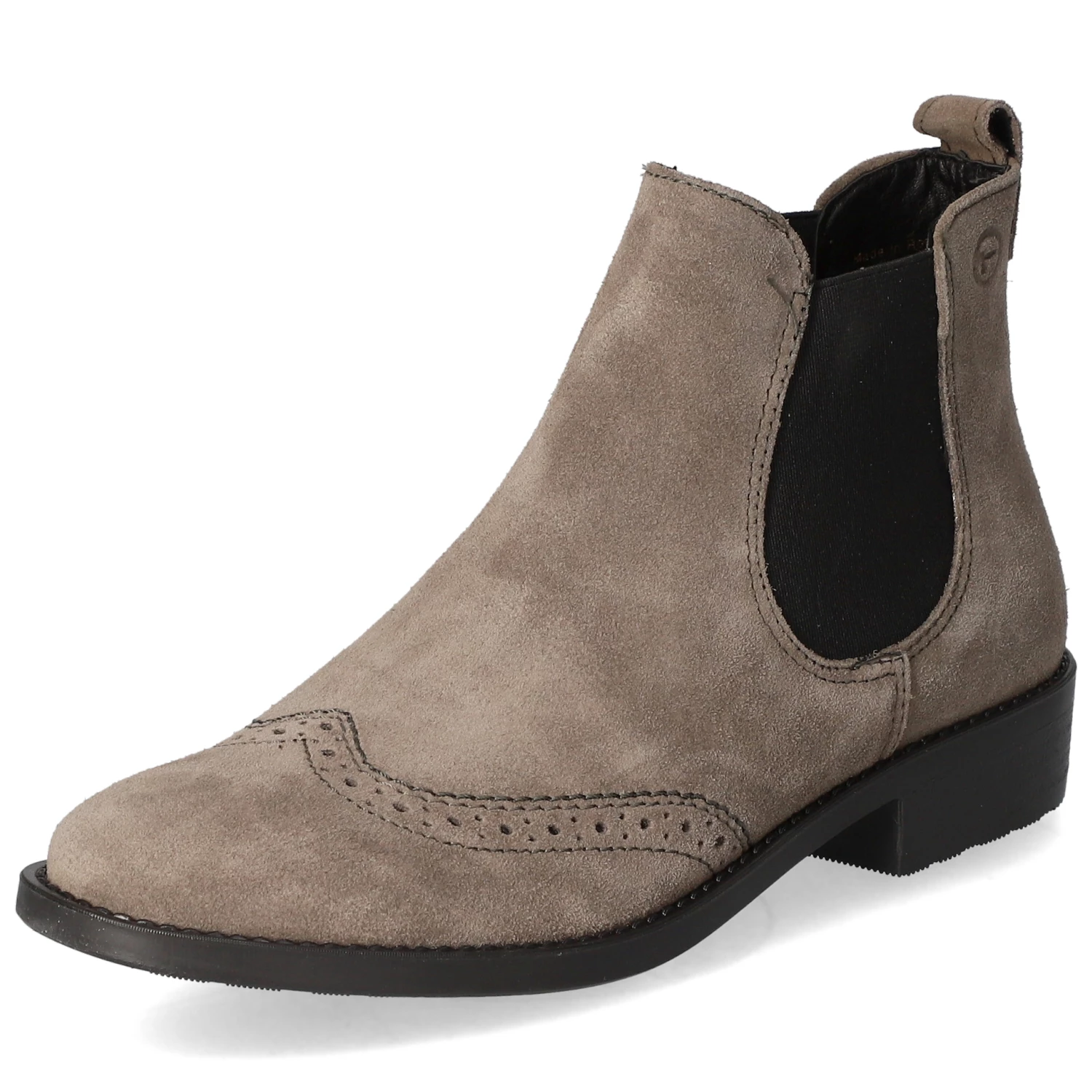 Tamaris Chelsea Boots - Grey Suede 4 Tamaris Chelsea Boots - Grey Suede – Bild 2
