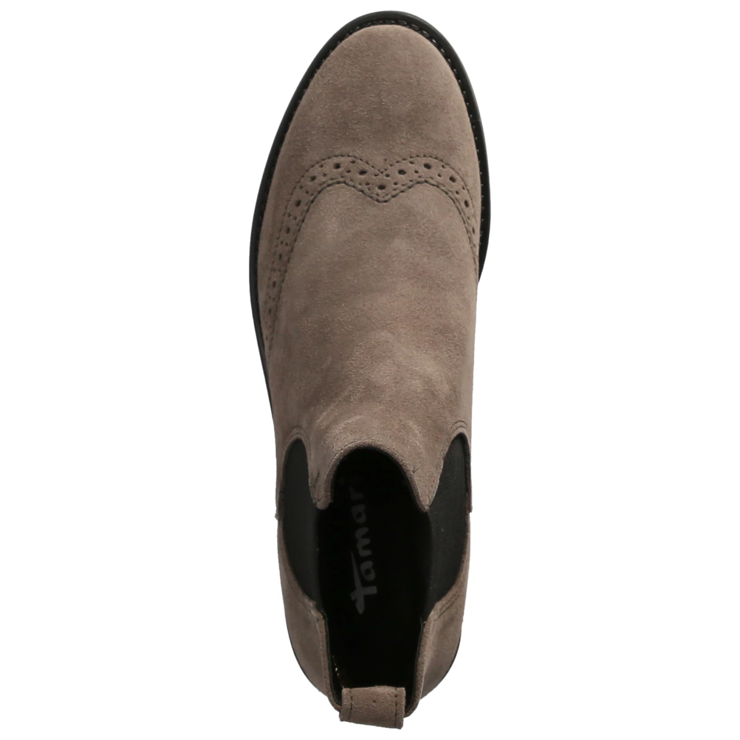 Tamaris Chelsea Boots - Grey Suede 8 Tamaris Chelsea Boots - Grey Suede – Bild 6