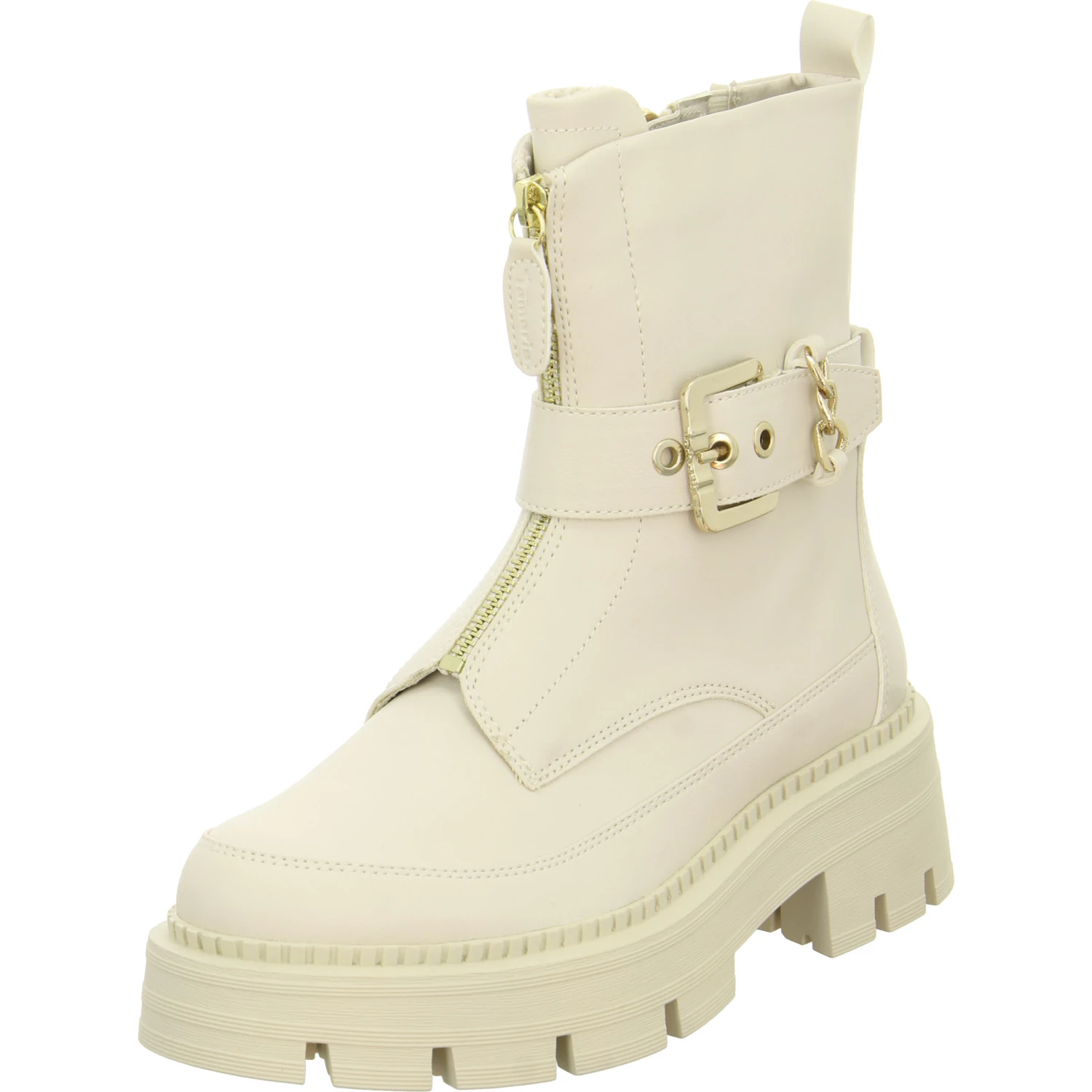 Tamaris Biker Boots - Ivory 4 Tamaris Biker Boots - Ivory – Bild 2