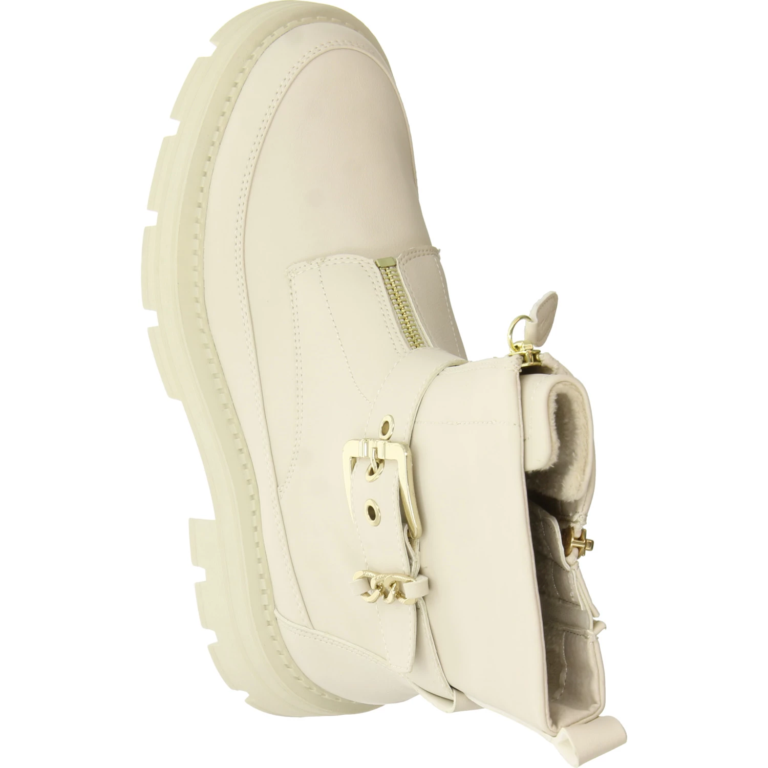 Tamaris Biker Boots - Ivory 8 Tamaris Biker Boots - Ivory – Bild 6