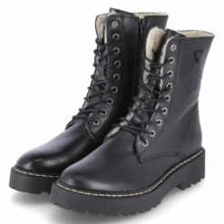 Schnürboots - Schwarz