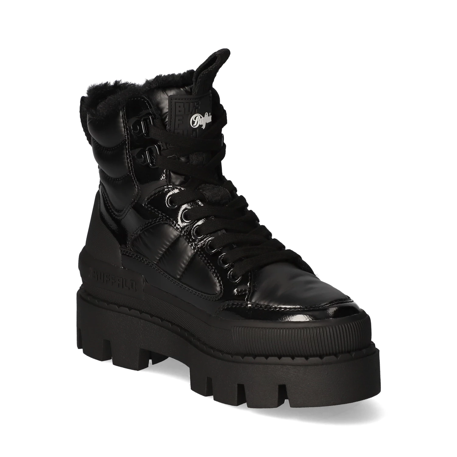 Buffalo Combat Boots RAVEN SNOW - Black 7 Buffalo Combat Boots RAVEN SNOW - Black – Bild 5