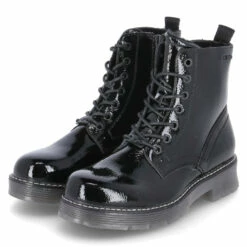 Tom Tailor Schnürstiefeletten - Black