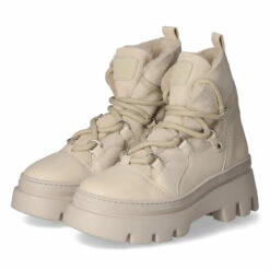 Paul Green Schnürstiefeletten - Beige