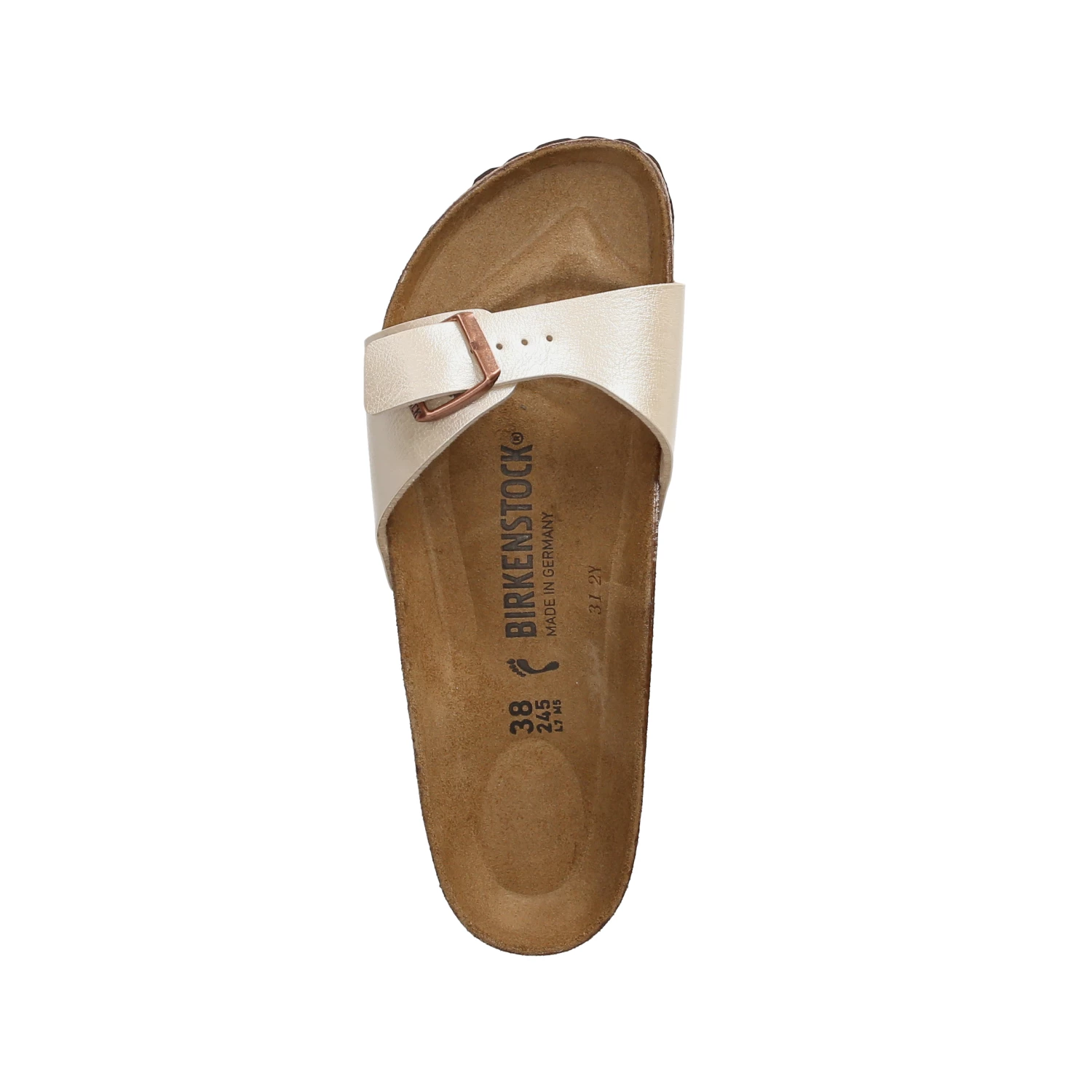Birkenstock Pantoletten MADRID BS - Graceful Pearl White 8 Birkenstock Pantoletten MADRID BS - Graceful Pearl White – Bild 6