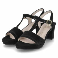 Gabor T-Steg-Sandaletten - Schwarz