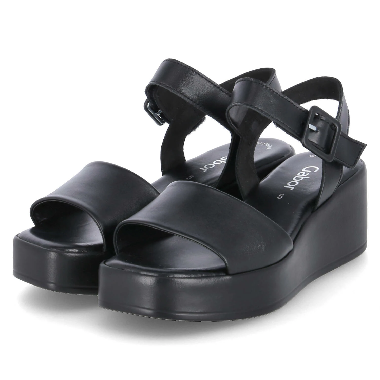 Gabor Keilsandaletten - Schwarz 3 Gabor Keilsandaletten - Schwarz