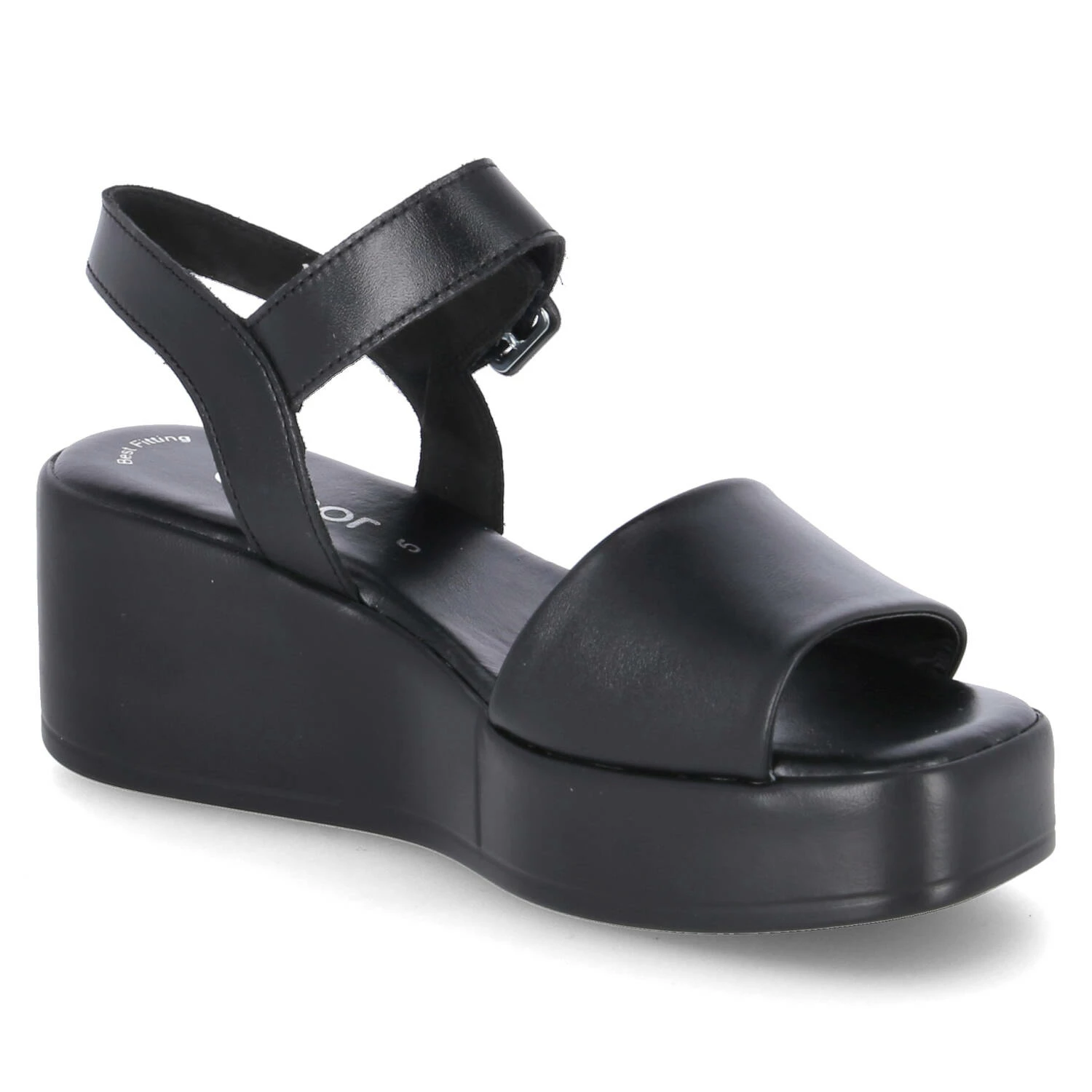 Gabor Keilsandaletten - Schwarz 7 Gabor Keilsandaletten - Schwarz – Bild 5