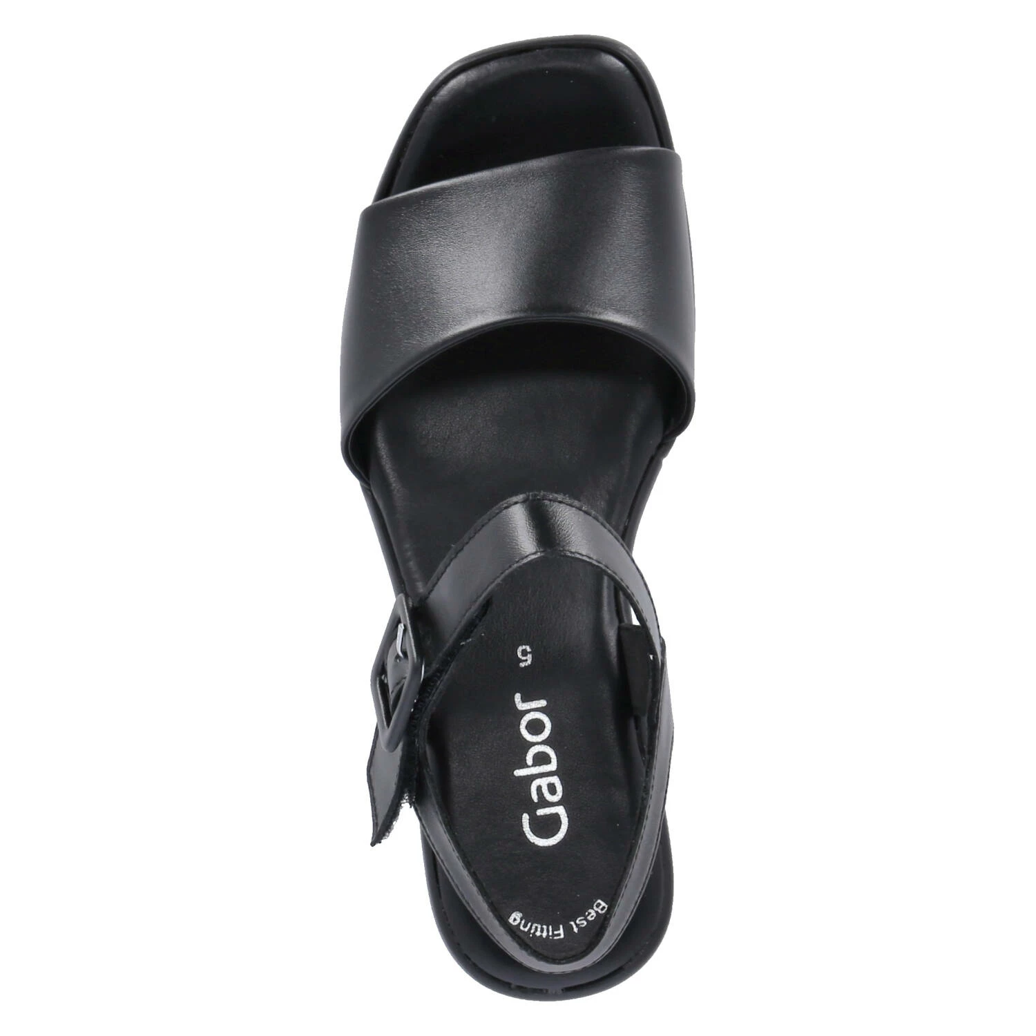 Gabor Keilsandaletten - Schwarz 8 Gabor Keilsandaletten - Schwarz – Bild 6