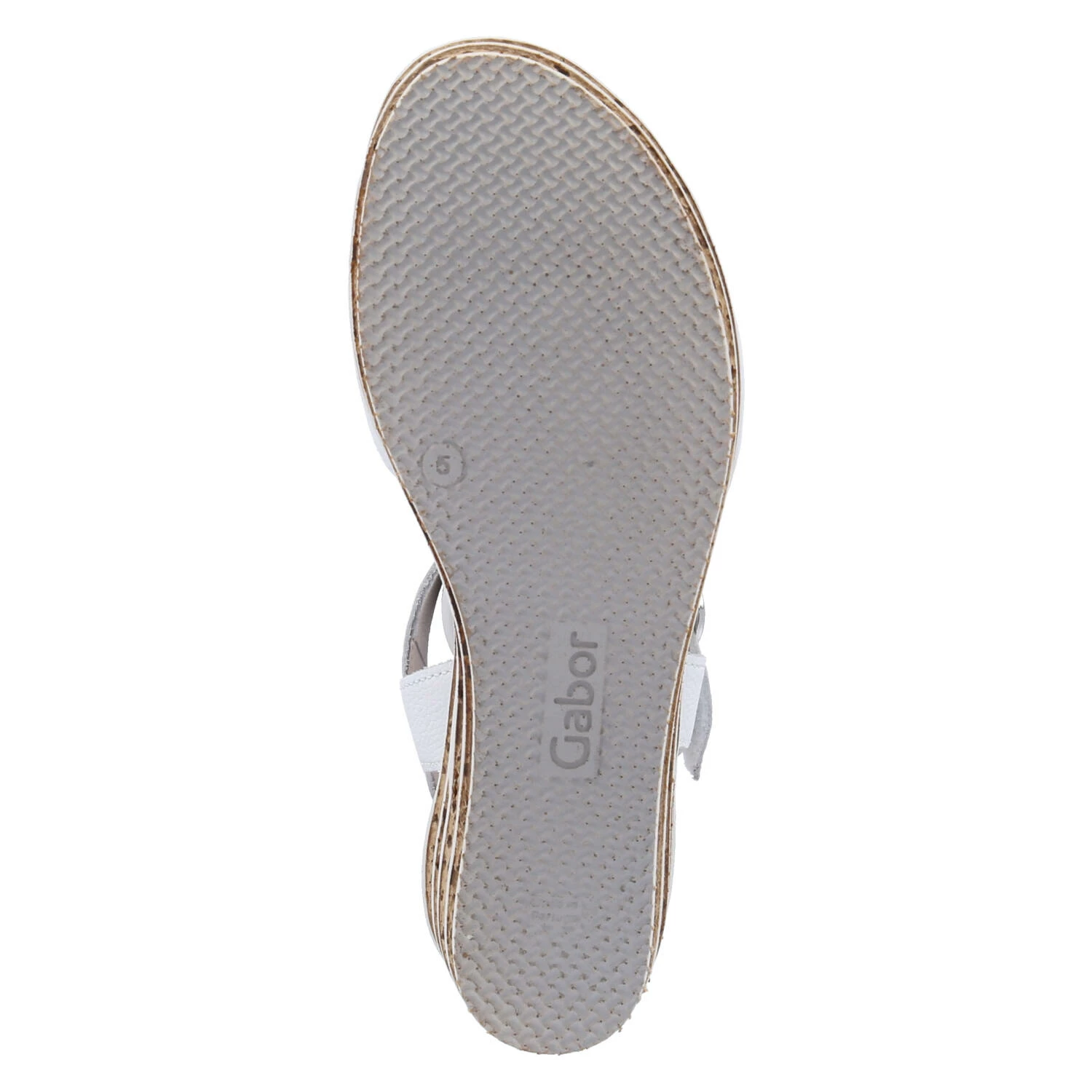 Gabor Keilsandaletten - Weiss 9 Gabor Keilsandaletten - Weiss – Bild 7