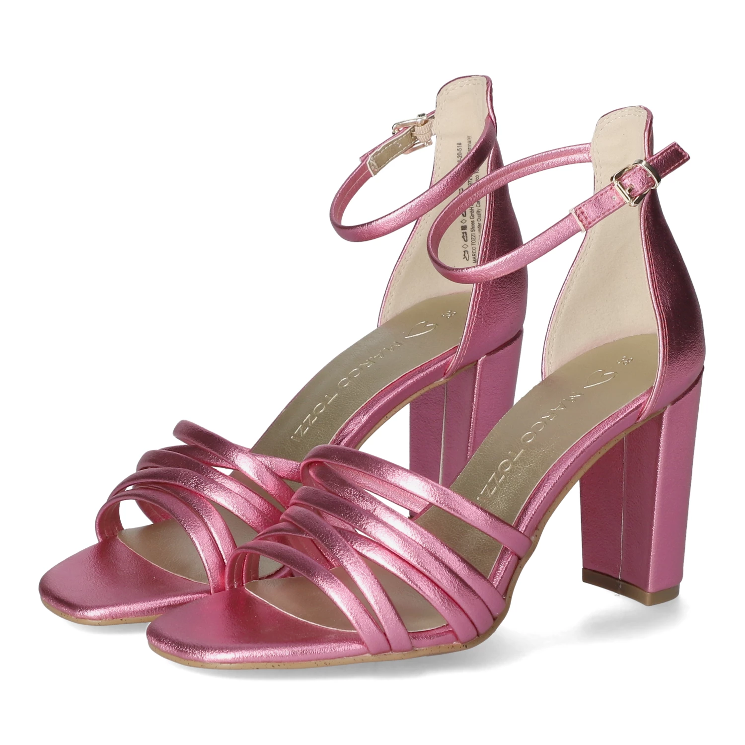 Marco Tozzi Sandaletten - Pink Metallic 3 Marco Tozzi Sandaletten - Pink Metallic