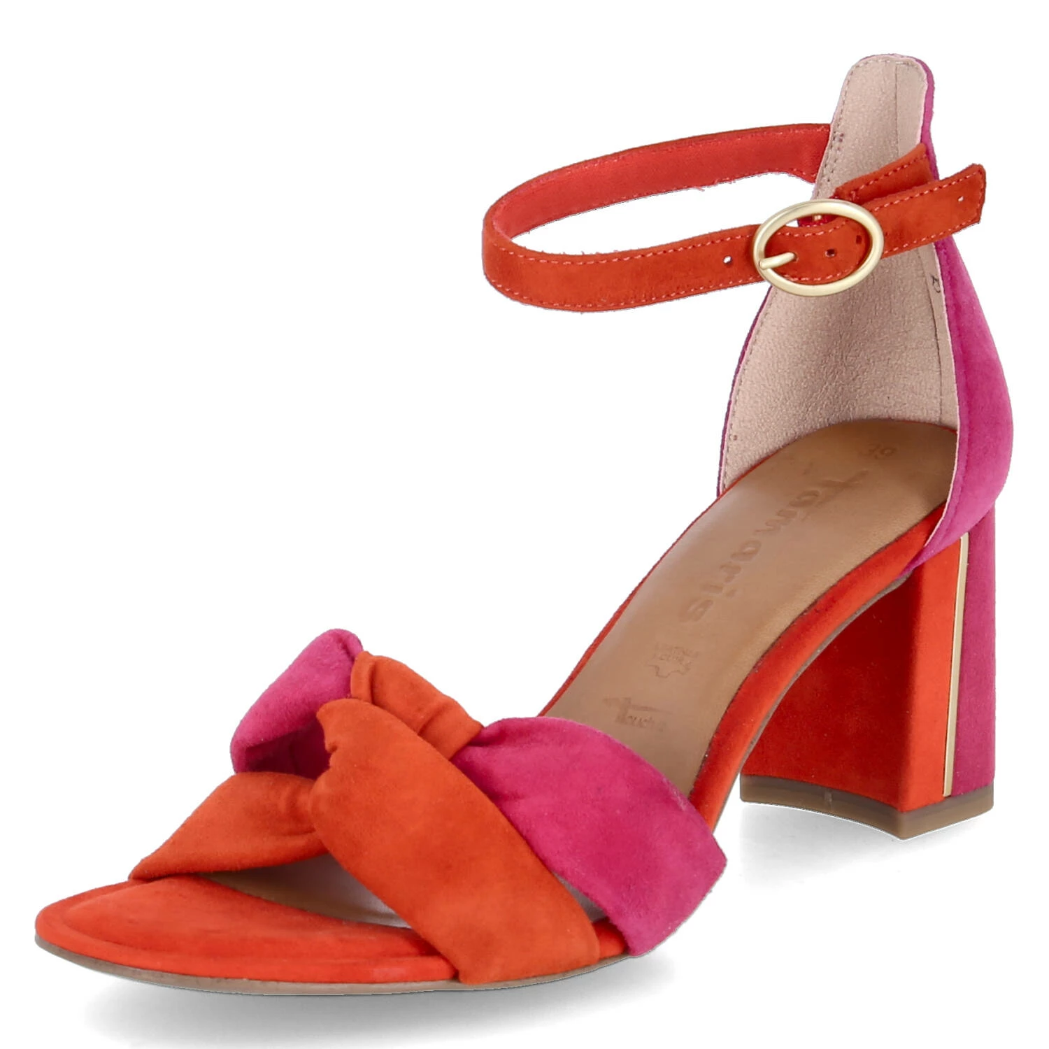 Tamaris Riemchensandaletten - Fuxia/flame 4 Tamaris Riemchensandaletten - Fuxia/flame – Bild 2