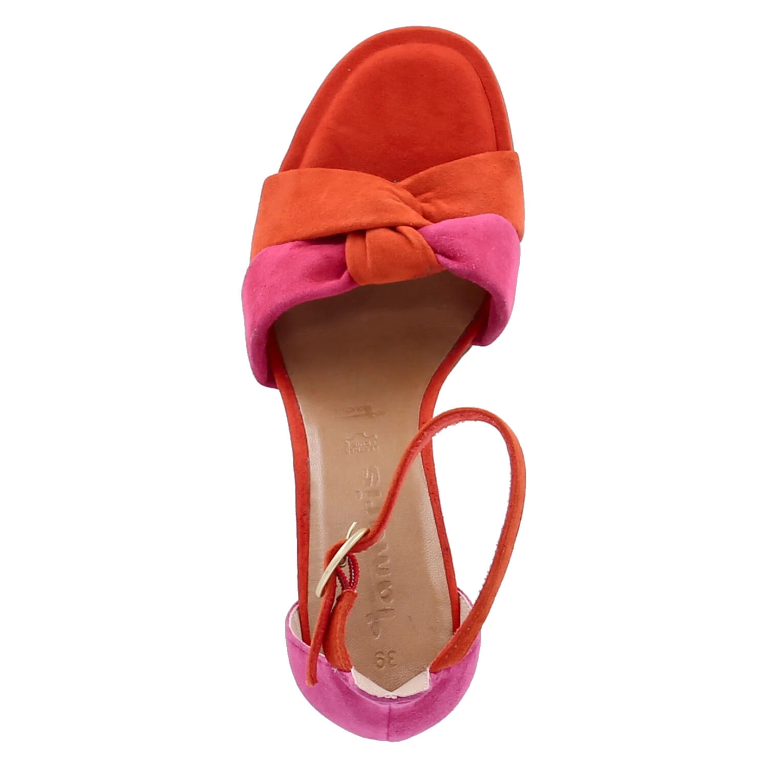 Tamaris Riemchensandaletten - Fuxia/flame 8 Tamaris Riemchensandaletten - Fuxia/flame – Bild 6