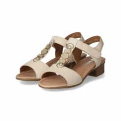 Remonte Sandaletten - Kreide/porzellan/lightgold