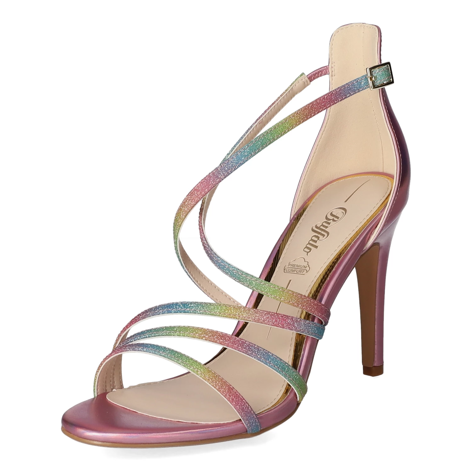 Buffalo Sandaletten SANDAL HEEL - Rainbow 4 Buffalo Sandaletten SANDAL HEEL - Rainbow – Bild 2