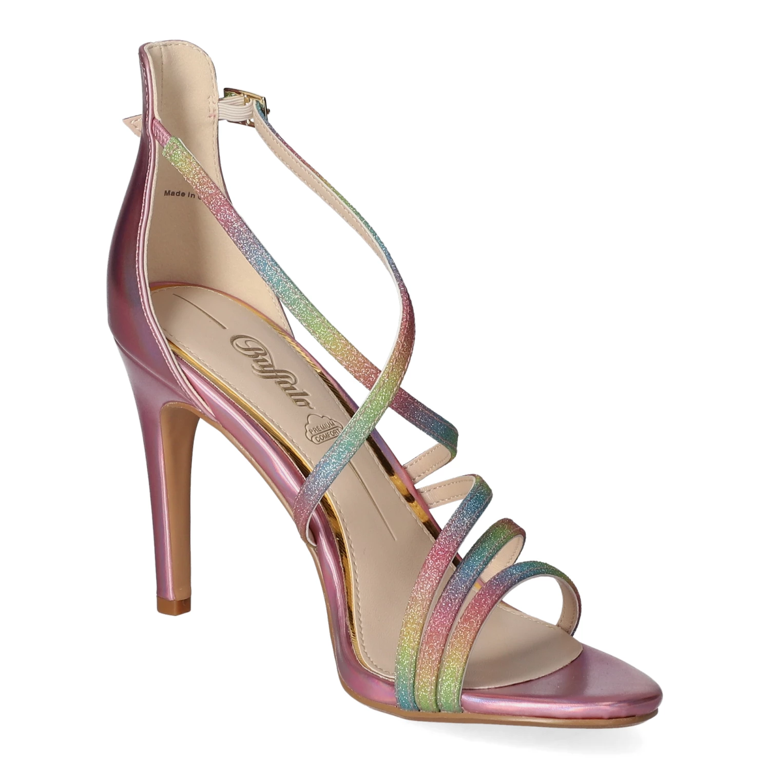 Buffalo Sandaletten SANDAL HEEL - Rainbow 7 Buffalo Sandaletten SANDAL HEEL - Rainbow – Bild 5