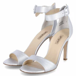 Paul Green Riemchensandaletten - Metallic Platin