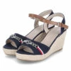 Tom Tailor Keilsandaletten - Navy 2 Tom Tailor Keilsandaletten - Navy -GEBRUEDER GOETZ Verkäufe 2878090005 1