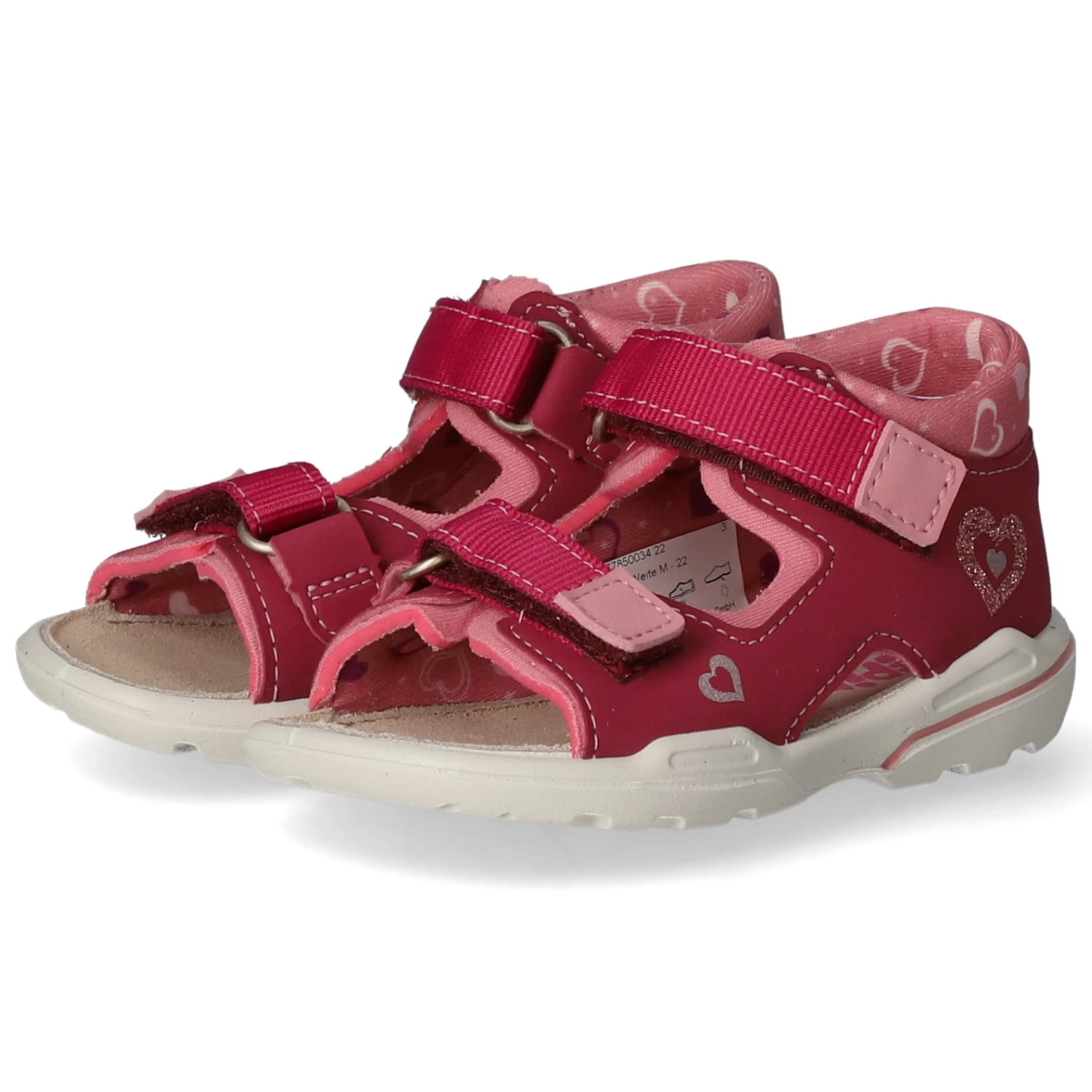 Ricosta Sandalen KITTIE - Fuchsia/mallow 3 Ricosta Sandalen KITTIE - Fuchsia/mallow
