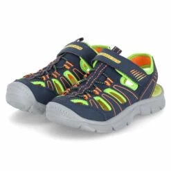 Neue Produkte 7 Skechers Sandalen RELIX - Navy/lime