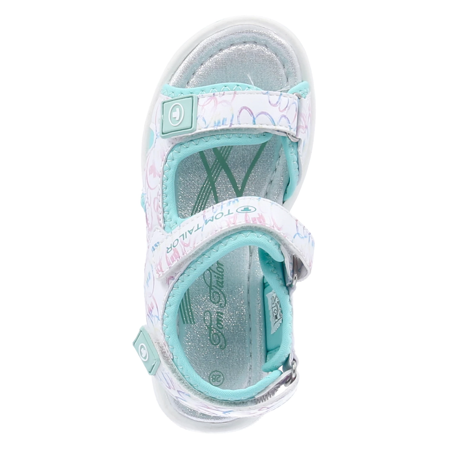 Tom Tailor Sandalen - White-mint 8 Tom Tailor Sandalen - White-mint – Bild 6