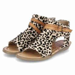 Neue Produkte 23 Sandalen BLUMOON-K - Natural Leopard Grasslands
