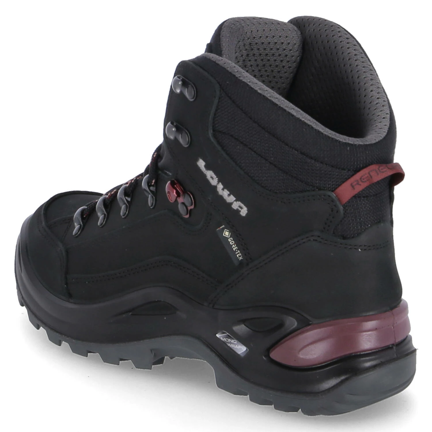 Lowa Trekkingschuhe RENEGADE GTX MID - Schwarz/pflaume 5 Lowa Trekkingschuhe RENEGADE GTX MID - Schwarz/pflaume – Bild 3