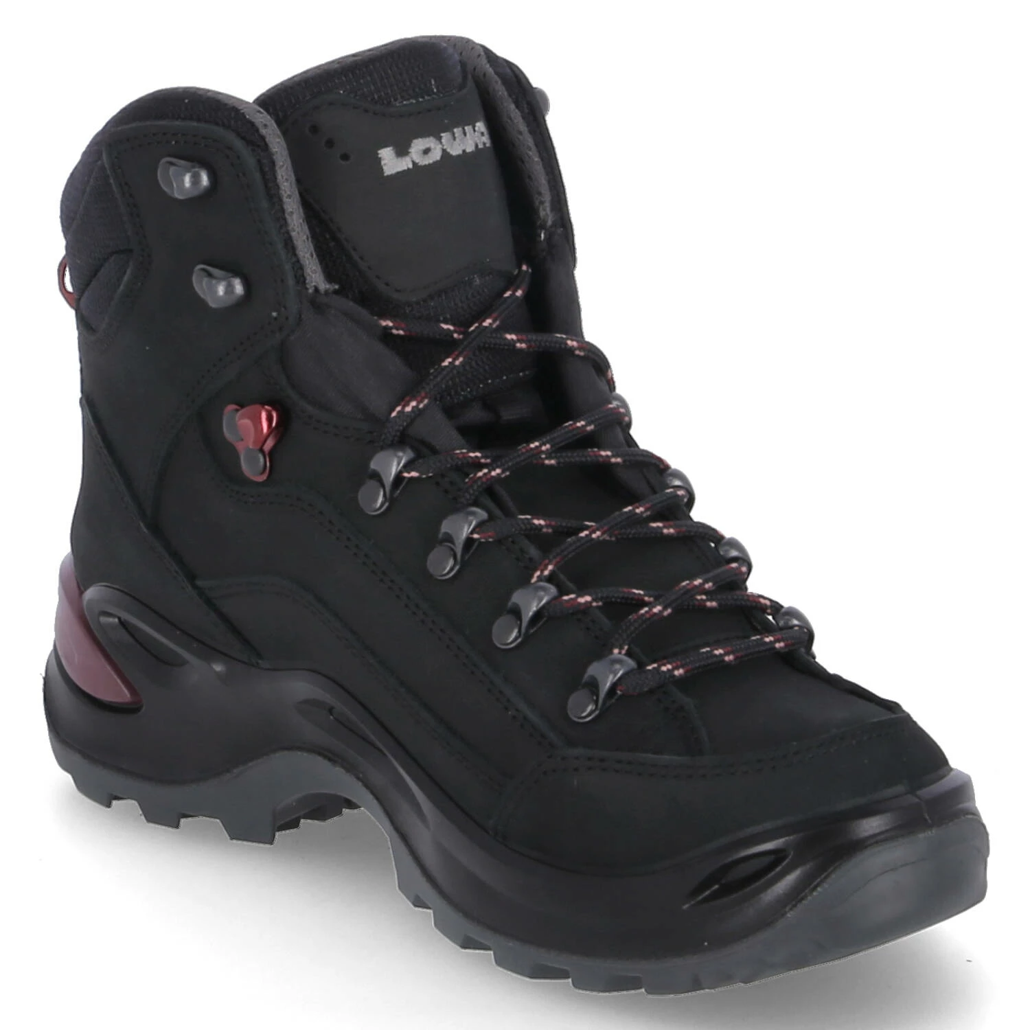 Lowa Trekkingschuhe RENEGADE GTX MID - Schwarz/pflaume 7 Lowa Trekkingschuhe RENEGADE GTX MID - Schwarz/pflaume – Bild 5